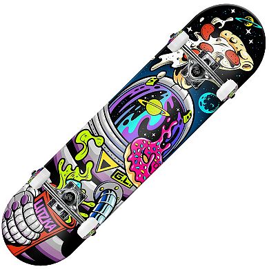 Roller Derby Learn with Lutzka Astronaut Skateboard