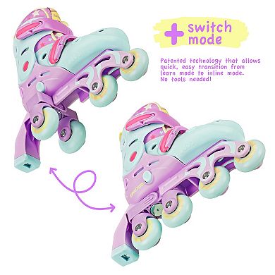 Roller Derby Switch Adjustable Girl's Roller Skates
