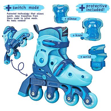 Roller Derby Switch Adjustable Boy's Roller Skates