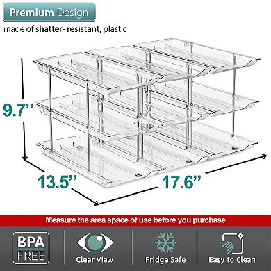 Sorbus Canned Goods Organizer Holds up to 48 standard cans