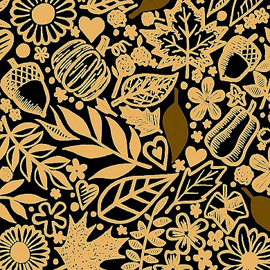 Fall Vibes - Women's Plus Size Word Art V-Neck