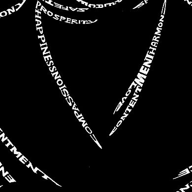 Women's Plus Size Word Art Tank Top - POSITIVE WISHES