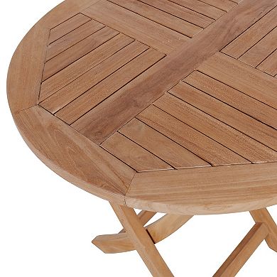 Teak Wood 3-Piece Folding Sets for Outdoor Living