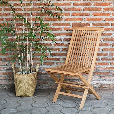 Teak Wood 3-Piece Folding Sets for Outdoor Living