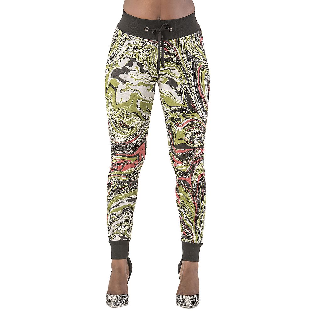 Dolce & Gabbana Multicolor Marble Print Jogger Men Sweatpants Pants main image 1