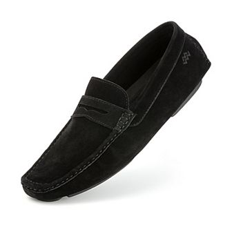 Men’s Suede Loafers Comfortable Slip-On Casual Shoes, Hand-Stitched, Lightweight & Non-Slip
