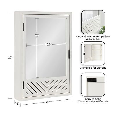 Mezzeta Bathroom Cabinet with Mirror