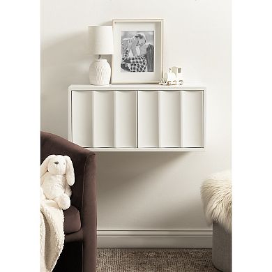 Sartell Scallop Wall Cabinet