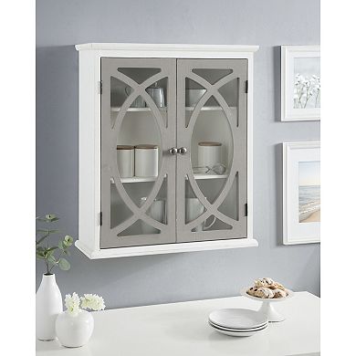 Quinlan Decorative Wood Wall Cabinet