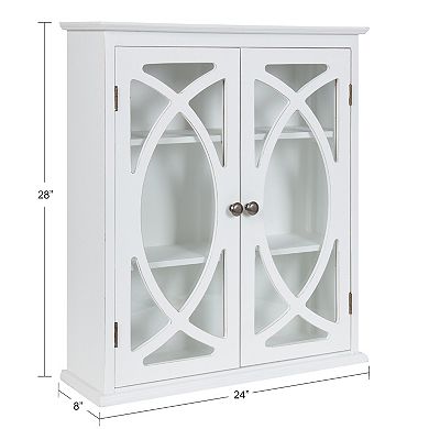 Quinlan Decorative Wood Wall Cabinet