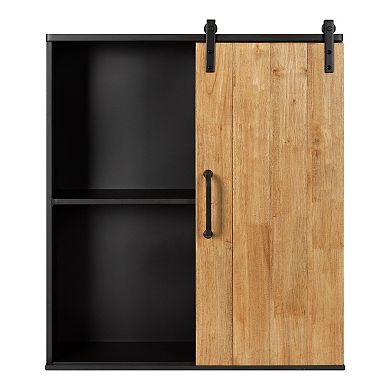 Samuels Decorative Sliding One Door Wall Cabinet