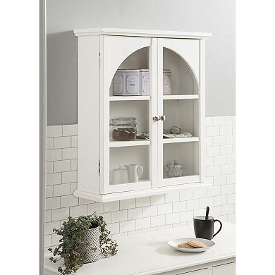 Walsted Decorative Wood Arch Cabinet