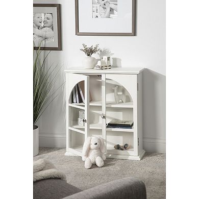 Walsted Decorative Wood Arch Cabinet