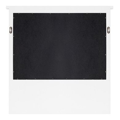 Stallard Wood Wall Pinboard with Hooks