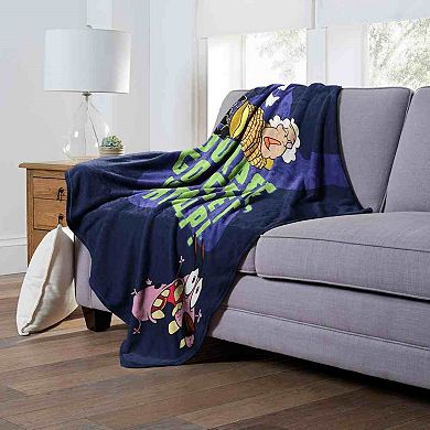 Cartoon Network's Courage The Cowardly Dog Go Get Help Silk Touch Throw Blanket