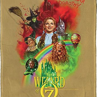 Warner Bros. WB 100 Surrender Dorothy Silk Touch Throw Blanket 50x60 Inches