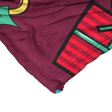 Warner Bros. Friends Christmas Pattern Silk Touch Throw Blanket 50x60 Inches