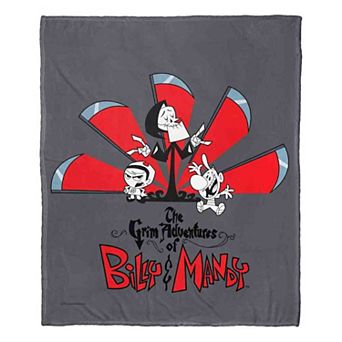 Cartoon Network's Billy And Mandy Grim Adventures Of Billy And Mandy Silk Touch Throw Blanket