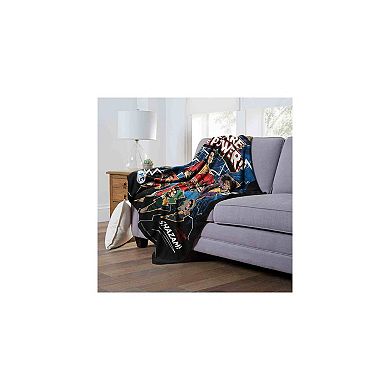 Warner Bros. DC Comics Shazam We Are The Power Silk Touch Throw Blanket 50x60 Inches