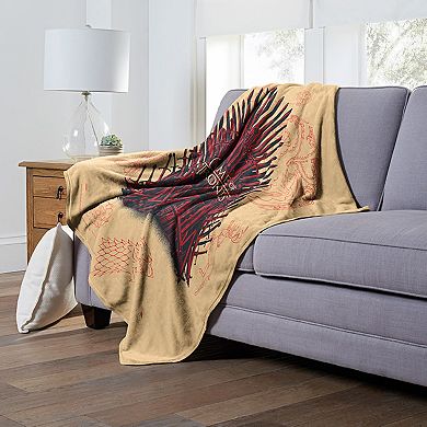 Warner Bros. Game Of Thrones Iconography Silk Touch Throw Blanket 50x60 Inches