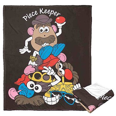 Hasbro Mr. Potato Head Piece Keeper Silk Touch Throw Blanket 50x60 Inches