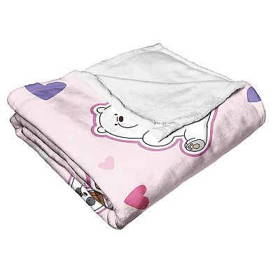 Cartoon Network We Bare Bears Sweet Bears Silk Touch Throw Blanket 50x60 Inches