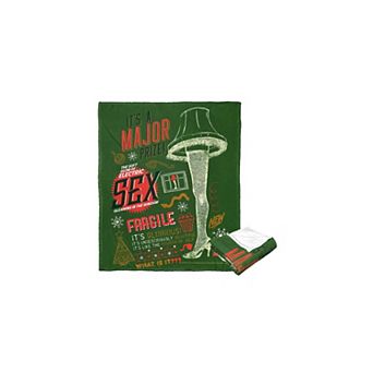 Warner Bros. A Christmas Story The Major Prize Silk Touch Throw Blanket 50x60 Inches