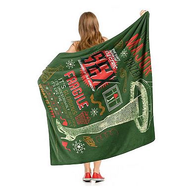 Warner Bros. A Christmas Story The Major Prize Silk Touch Throw Blanket 50x60 Inches