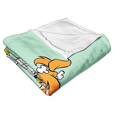 Warner Bros. The Flintstones Fatherly Love Silk Touch Throw Blanket 50x60 Inches