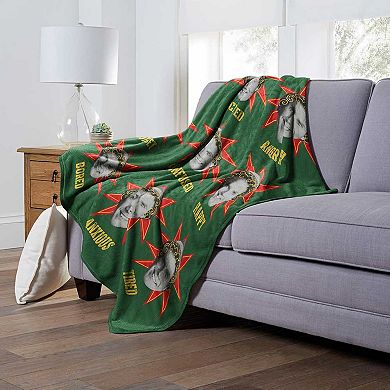 Warner Bros. Elf Expressions Silk Touch Throw Blanket 50x60 Inches