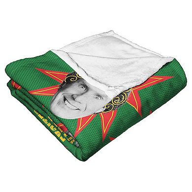 Warner Bros. Elf Expressions Silk Touch Throw Blanket 50x60 Inches