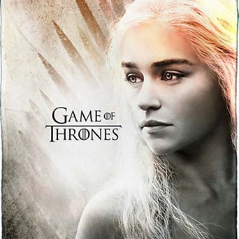 Warner Bros. Game Of Thrones Daenerys Season 2 Silk Touch Throw Blanket 50x60 Inches