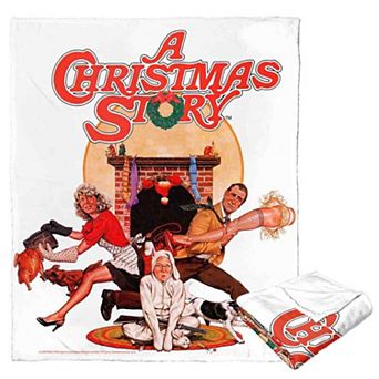 Warner Bros. A Christmas Story Christmas Story Poster Silk Touch Throw Blanket 50x60 Inches