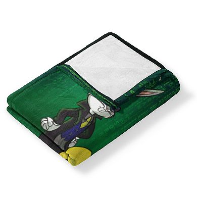 Warner Bros. WB 100 Woah Silk Touch Throw Blanket 50x60 Inches
