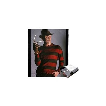 Warner Brothers Nightmare on Elm Street Don't Mess With Freddy Silk Touch Throw Blanket 50x60 Inches