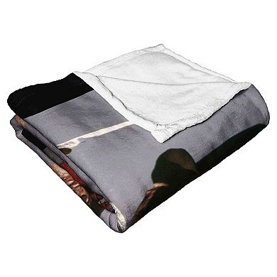 Warner Brothers Nightmare on Elm Street Don't Mess With Freddy Silk Touch Throw Blanket 50x60 Inches