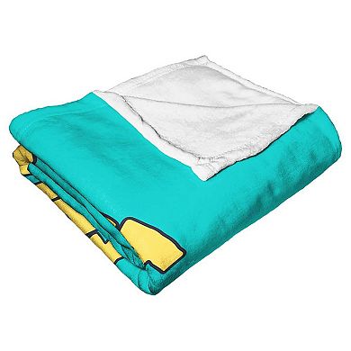Warner Bros. The Flintstones Cavemans Best Friend Silk Touch Throw Blanket 50x60 Inches