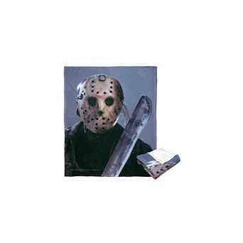 Warner Bros. Friday the 13th Jason Voorhees Silk Touch Throw Blanket 50x60 Inches