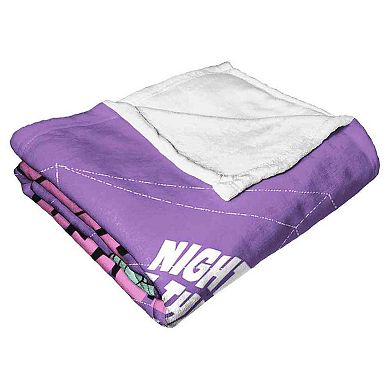 Warner Bros. Scooby-Doo Heebie Geebies Night Silk Touch Throw Blanket 50x60 Inches