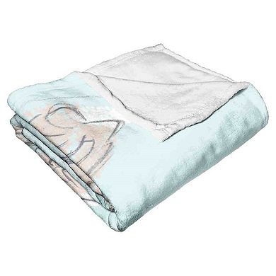 Warner Bros. Scooby-Doo Joyful Scooby Silk Touch Throw Blanket 50x60 Inches