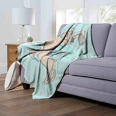 Warner Bros. Scooby-Doo Joyful Scooby Silk Touch Throw Blanket 50x60 Inches