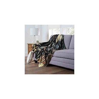 DC Comics Batman Swinging In Silk Touch Throw Blanket
