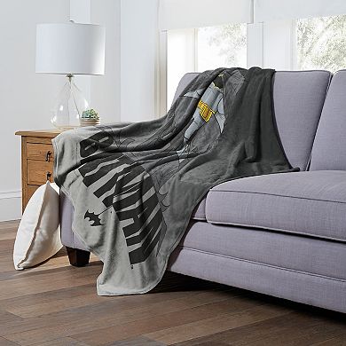 Warner Bros. WB 100 Avenger Of Gotham Silk Touch Throw Blanket 50x60 Inches