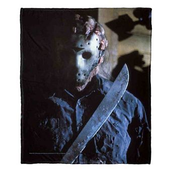 Warner Bros. Friday the 13th Youre Dead Silk Touch Throw Blanket 50x60 Inches