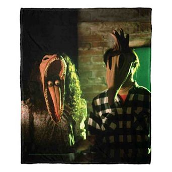 Warner Bros. Beetlejuice Deformed Silk Touch Throw Blanket 50x60 Inches