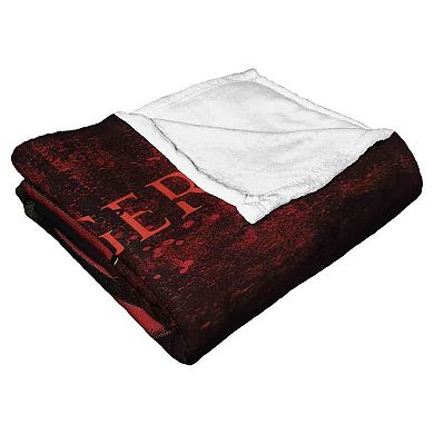Warner Bros. Nightmare on Elm Street Freddy Krueger Silk Touch Throw Blanket 50x60 Inches