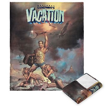 Warner Bros. WB 100 Hunky Poster Silk Touch Throw Blanket 50x60 Inches