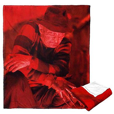Warner Bros. Nightmare on Elm Street Hellish Glow Silk Touch Throw Blanket 50x60 Inches
