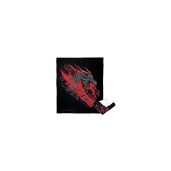 Warner Bros. Game Of Thrones Fire And Blood Silk Touch Throw Blanket 50x60 Inches