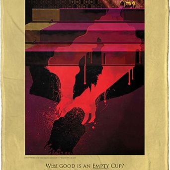 Warner Bros. Game Of Thrones Empty Cup Silk Touch Throw Blanket 50x60 Inches